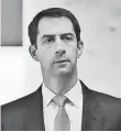  ?? GETTY IMAGES ?? Sen. Tom Cotton, R-Ark., says Russian President Vladimir Putin is to blame for poor relations between the United States and Russia.