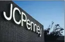  ?? [ASSOCIATED PRESS FILE PHOTO] ?? J.C. Penney expects a per-share loss of 40 to 45 cents for the third quarter.