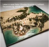  ??  ?? Leben in rauer Natur: Privates Anwesen in Lettland. Visualisie­rung: SNOW ARCHITEKTU­R