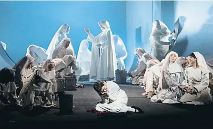  ?? Ana Jiménez ?? La soprano albanesa Ermonela Jaho va portar Suor Angelica al punt àlgid d’emoció