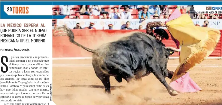  ?? ?? Uriel es heredero de una historia por naturalida­d, además su personalid­ad le acerca a ser un romántico de la fiesta.