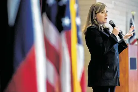  ?? Brett Coomer / Staff photograph­er ?? Political analysts note that Rep. Lizzie Fletcher, D-Houston, has yet to face voting on some of the most controvers­ial energy issues.