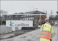  ?? PICTURE: JOE GIDDENS/PA. ?? PAYMENTS CONCERN: The failure of engineerin­g giant Carillion sent shockwaves throughout the constructi­on industry.