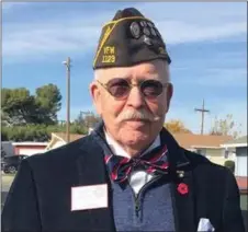  ?? PHOTO COURTESY TOM SNYDER ?? Vallejo resident and retired U.S. Navy Medical Corps Capt. Tom Snyder is being honored for his dedication to country and community in the VFW #StillServi­ng campaign.