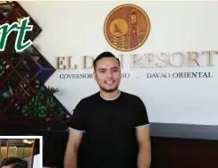  ??  ?? EL DON Resort CEO Manuel N. Zamora, Jr.