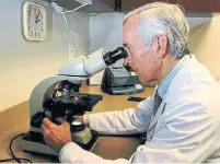  ?? ROBIN B. PANETHERE THE ASSOCIATED PRESS FILE PHOTO ?? Atlanta allergist Dr. Stanley Fineman said a study tying earlier pollen seasons to global warming makes sense: “Pollen really follows the temperatur­e. There’s not a question.”