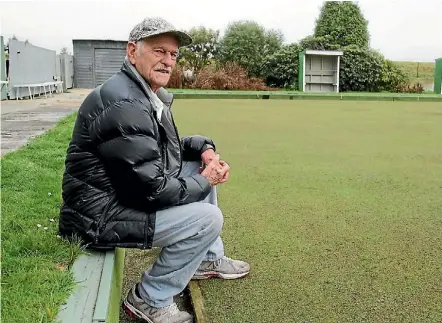  ?? MARY-JO TOHILL/STUFF ?? Stirling Bowling Club president Bruce Gold.