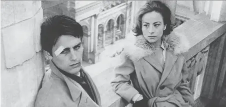  ??  ?? Alain Delon and Annie Girardot in Rocco and His Brothers, at The Screen