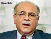  ??  ?? Najam Sethi