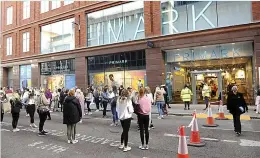  ??  ?? Hot spot… Shoppers will fuel a revival as they return to high street