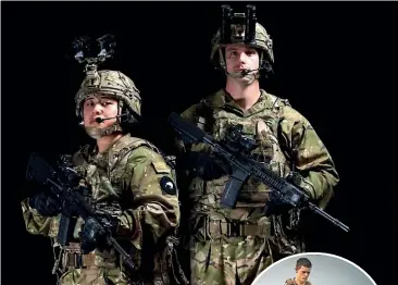  ??  ?? The Defence Force’s new multi-terrain pattern uniform, above, will replace the multi-terrain camouflage uniform, inset, after only six years in use.
