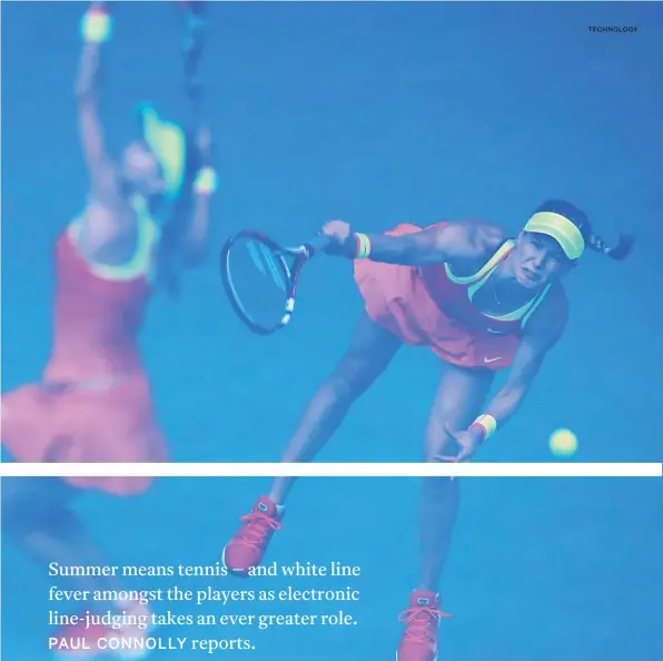  ??  ?? Canadian Eugenie Bouchard (above) serves in her quarterfin­al match against Maria Sharapova of Russia at the 2015 Australian Open, at Melbourne Park.