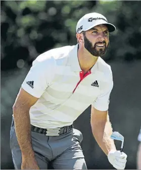  ?? FOTO: AP ?? Dustin Johnson se mantenía en los puestos de cabeza en Shinnecock Hills