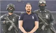  ??  ?? José Jorge Balderas, detenido en 2011 por la Policía Federal, es señalado como el agresor del futbolista Salvador Cabañas.