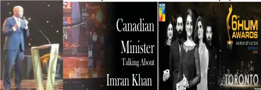  ??  ?? Khan and I not only listened, I read the transcript of his speech too.” He said that Canada agrees with every single point of the speech. Paying a tribute to the Pakistani Canadians, he said that diversity is our strength and Pakistani Canadians will...