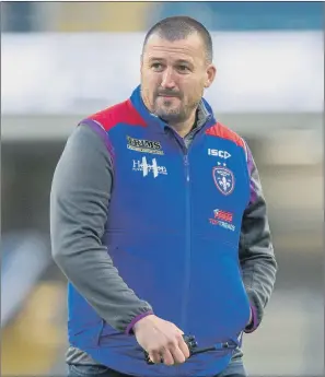  ?? PICTURE: BRUCE ROLLINSON ?? CHRIS CHESTER: Wakefield coach pictured during defeat to St Helens at Headingley where a 10th successive loss provoked some strong comments from the Trinity leader.