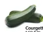  ?? ?? Courgettes