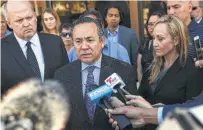  ?? Jerry Lara / Staff photograph­er ?? Carlos Uresti admitted betraying constituen­ts and his family and promised to redeem himself.