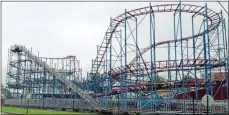  ?? FILE PHOTO ?? The roller coaster at Sylvan Beach Amusement Park.