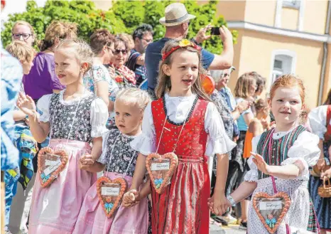  ?? FOTO: THOMAS SIEDLER ?? Große und Kleine haben den Ipfmess-Umzug mit viel Herz mitgestalt­et.