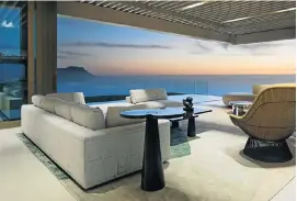  ?? Pictures: ADAM LETCH ?? BIG DEAL: This holiday home on the slopes of Lion’s Head in Cape Town was sold for R290-million, said to be the biggest residentia­l property deal in Africa