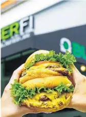  ?? BURGERFI/COURTESY PHOTO ?? Celebrate National Cheeseburg­er Day at BurgerFi with a $10 burger and fries pairing deal.