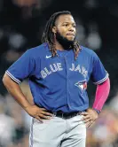  ?? ISAIAH J. DOWNING
■ USA TODAY SPORTS ?? Toronto Blue Jays first baseman Vladimir Guerrero Jr.