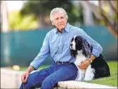  ?? Gary Coronado Los Angeles Times ?? LEN MAISCH’S wife died Sept. 21 while both were in a nursing facility. His dog Sophie is a balm.