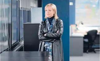  ??  ?? Rebecca Gibney returns to the role of Detective Sergeant Eve Winter for a new six-part series.