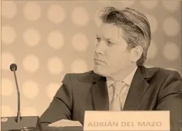  ?? Foto ee: josé roberto guerra ?? Adrián del Mazo, titular de la Dirección General de Autotransp­orte Federal.