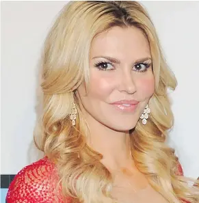  ??  ?? Brandi Glanville, one of the cast members on the television series The Real Housewives of Beverly Hills, is no slouch when it comes to being a reality-show terror. — THE ASSOCIATED PRESS