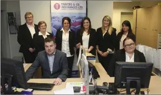  ??  ?? Personal Insurance Team: Keith Finn APA, Cheryl Dodds CIP, Mary Murray, Síobhan Briscoe ACII, Kiara Byrne APA, Leanne Walker, Denise Hyland and Michelle Byrne APA.