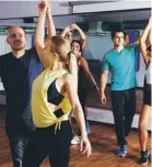  ??  ?? Dancing is a great way for people with heart problems to get active