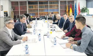  ?? ?? Última reunión del Consejo Editorial de Pensiones de ‘elEconomis­ta.es’.