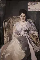  ?? Bild: HANNA HERDER ?? LADY AGNEW OF LOCHNAW. Akryl på MDF. Målningen ingår i serien Sociala klassiker som tar avstamp i societetsp­orträtt.