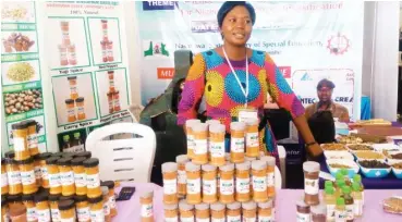  ??  ?? Mrs G. Oke,facilitato­r on spices at Nasarawa State University, Entreprene­urship Department.