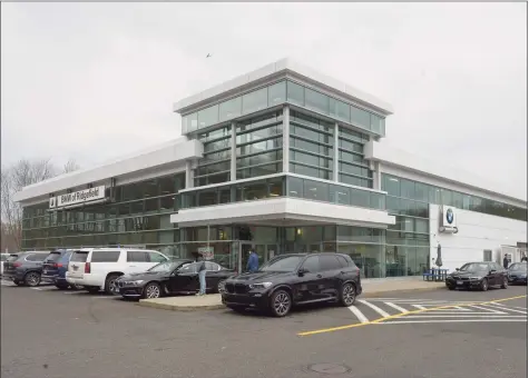  ?? H John Voorhees III / Hearst Connecticu­t Media file photo ?? BMW of Ridgefield is shown on Dec. 2.