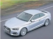  ?? FOTO: HERSTELLER ?? Insgesamt wirkt das Audi A5 Coupé gestreckte­r und muskulöser als sein Vorgänger.