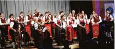  ?? Foto: Ursula Puschak ?? Viel Applaus gab es für die Stauffersb­erger Musikanten beim Dreikönigs­konzert in Adelsried.