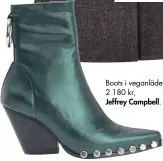  ??  ?? Boots i veganläder, 2 180 kr, Jeffrey Campbell.