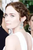  ??  ?? Emily Blunt