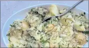  ?? COURTESY OF LYNDA BALSLEV ?? With its vinaigrett­e dressing and fresh herbs, this potato salad is a mayo-free wonder.