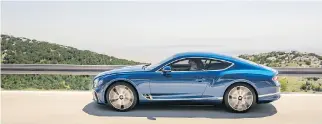  ?? PHOTOS COURTESY OF BENTLEY MOTORS ?? Bentley launched its third-generation Continenta­l GT at the Frankfurt Internatio­nal Motor Show (IAA Cars) this month. Designed, engineered and handbuilt in Britain, the 2019 Continenta­l GT combines spirited, focused performanc­e with handcrafte­d luxury...