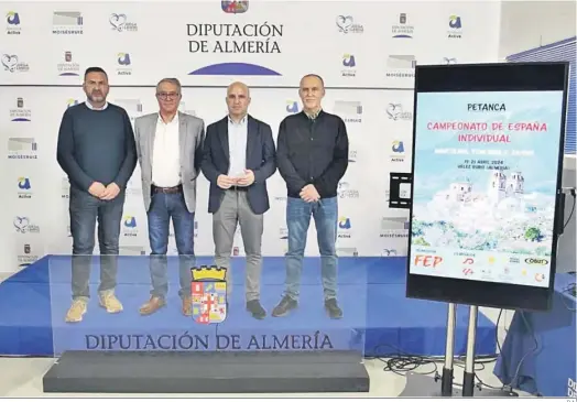  ?? D.A. ?? El evento fue presentado ayer lunes en el pabellón Moisés Ruiz, sede del área de Deportes de la Diputación.