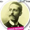  ??  ?? GIULIO RICORDI (1840-1912)