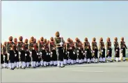  ?? IANS ?? Soldiers demonstrat­e their skills during Army Day parade in New Delhi on 15 January, 2017.