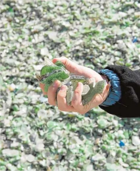  ?? ABC ?? La recogida y reciclaje de vidrio genera unos 8.000 empleos directos e indirectos en España