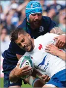  ??  ?? Blade Thomson failed a head injury assessment during the win over France