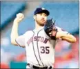  ?? AFP ?? Houston Astros pitcher Justin Verlander has improved to 5-2 on the season.