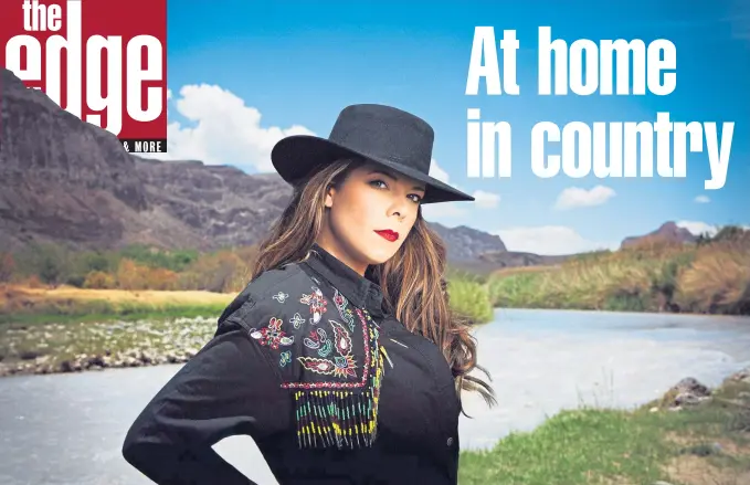  ??  ?? READY TO PLAY: Melanie Brulee, who brings different influences to her style of country music, will perform at Atwood’s on Tuesday.